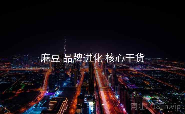 麻豆 品牌进化 核心干货