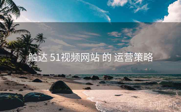 触达 51视频网站 的 运营策略