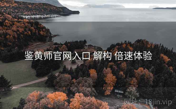 鉴黄师官网入口 解构 倍速体验